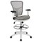 Flash Furniture Gray Draft Chair, White Frame HL-0001-1CWHITE-LTGY-GG - alternate 10